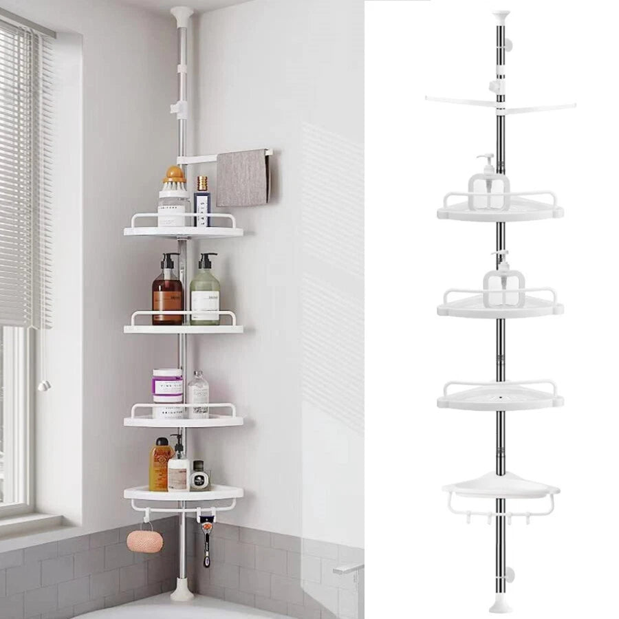 Corner Organizer Shelf (رف الزاوية المنظم للحمام)